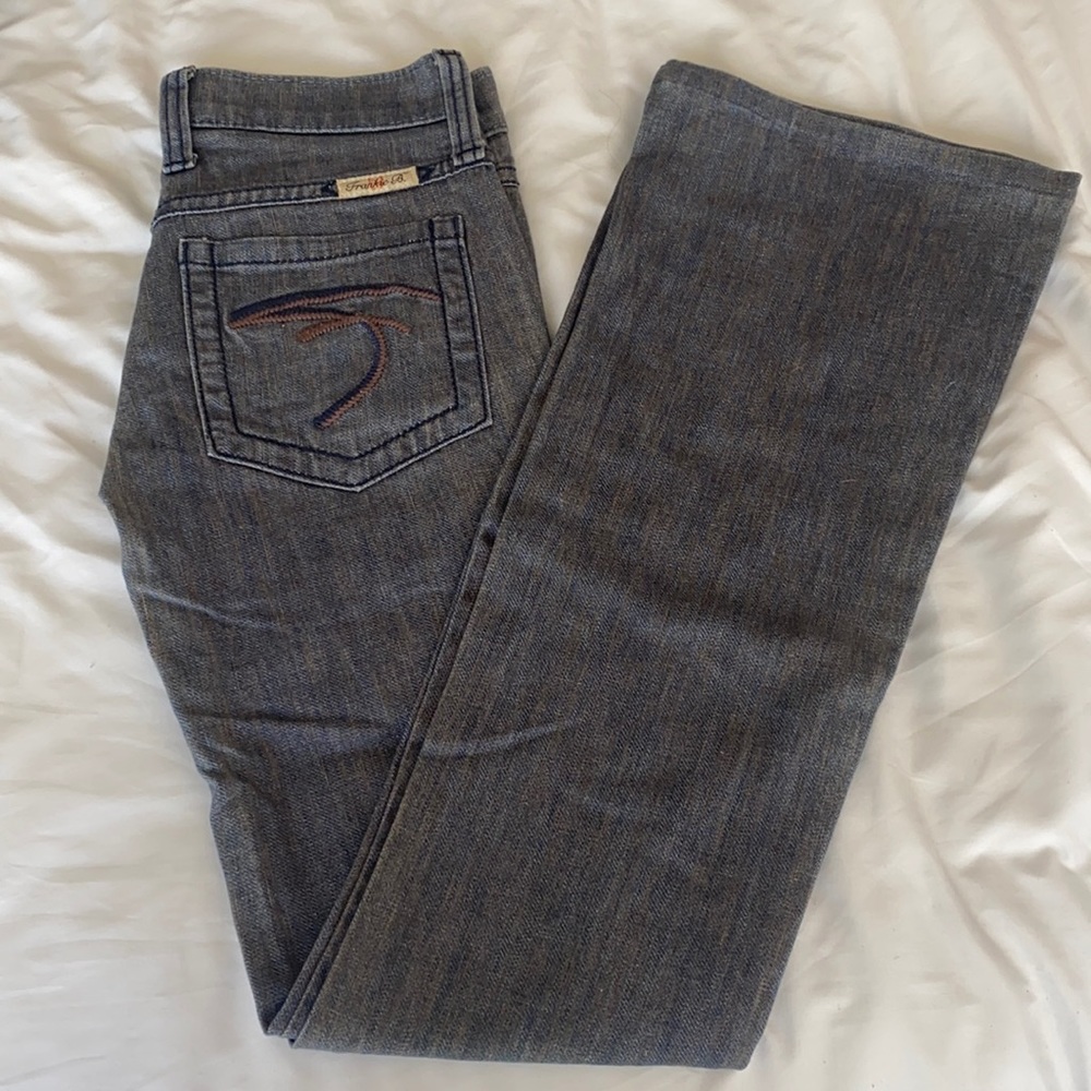 COPY - Frankie B. Low Rise Jeans